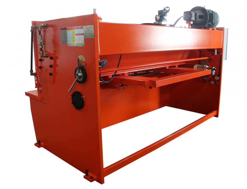 QC12Y-8x2500 hydraulic swing beam shearing machine